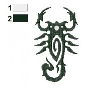 Scorpion Tattoo Embroidery Design 27